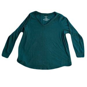 Torrid 2 Green Casual Long Sleeve Shirt